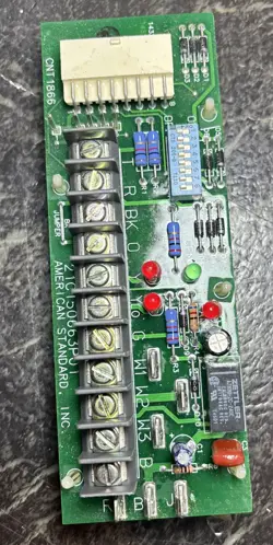 TRANE AMERICAN STANDARD FURNACE CONTROL CIRCUIT BOARD CNT 1866
