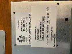 TRANE BAYLOAM107A HEAD