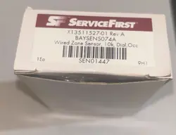 TRANE X13511527-01 REV A WIRED ZONE SENSOR W/ ADJUSTMENT DIAL