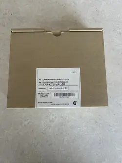 MITSUBISHI/TRANE TAR-CT01MAU-SB, MA TOUCH REMOTE CONTROLLER