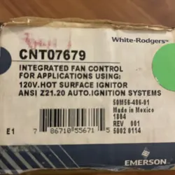 EMERSON CNT07679 TRANE  SINGLE STAGE INTEGRATED FURNACE CONTROL