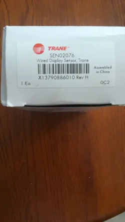 TRANE SEN02076 WIRED DISPLAY ZONE SENSOR (NEW)