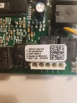 50V51-507-02 FURNACE CONTROL