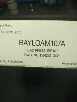 NEW TRANE AMERICAN STANDARD BAYLOAM107A HEAD PRESSURE KIT