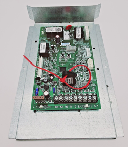 EMERSON TRANE 50V41-495-04 D344782P03 CNT08120 FURNACE CONTROL BOARD