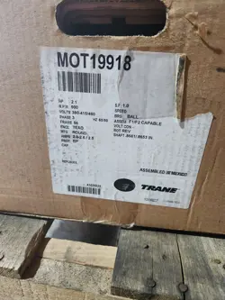 OEM ORIGINAL TRANE MOT19918 CHILLER MOTOR REGAL SYMAX-I 56 ASSEMBLY 10 POLE NEW