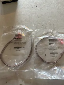 ( LOT OF  2) TRANE SEN01107 SENSOR THERMISTOR -40°-65° C. 12