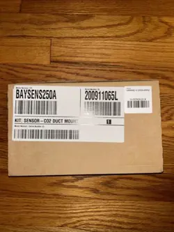 TRANE X13790423010, BAYSENS250A, SENSOR CO-2 DUCT MOUNT