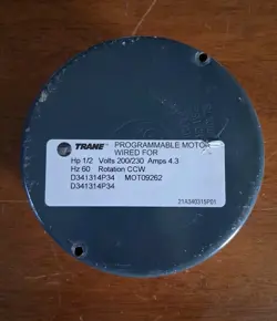 GE ECM 2.3 CN02 1/2 HP BLOWER MOTOR MODULE 09/10/2005 FOR TRANE