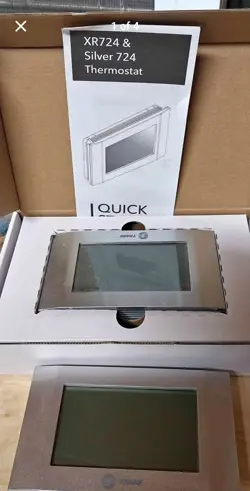LOT OF 2 TRANE XR724 WI-FI TOUCHSCREEN THERMOSTATS HVAC TESTED