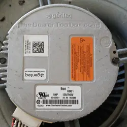 2021 TRANE 1 HP ECM BLOWER MOTOR 4TEE3F65B1000BA