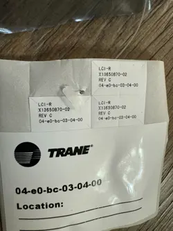 TRANE BAYLTCI002BA - X13650870-02 - REV: C