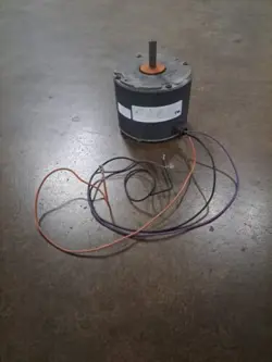 TRANE D156743P01 CONDENSER FAN MOTOR K55HXPEW-1418 1/8HP 825RPM