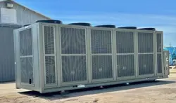 LIKE FACTORY FRESH 200 TON TRANE AIR COOLED CHILLER