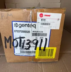 GENTEQ TRANE MOT 13911 - X70370580020  BRAND NEW