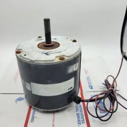 EMERSON, TRANE CONDENSIG FAN MOTOR 1/5HP 825RPM 200/230V K55HXENU-0114 CCW USED
