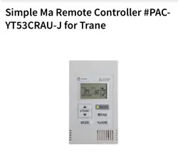 TRANE/MITSUBISHI CONTROL