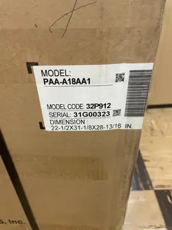 PAA-A18AA1 - MITSUBISHI ELECTRIC TRANE HVAC