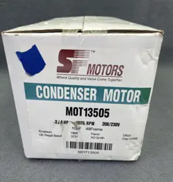 SERVICE FIRST OEM TRANE MOT13505 CONDENSER FAN MOTOR 3/4HP-1075RPM-208/230V
