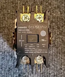 OEM HOMER TRANE D157567P02 CONTACTOR HVAC USA SELLER FREE SHIPPING