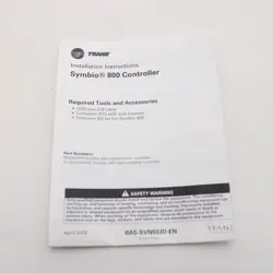 TRANE SYMBIO 800
