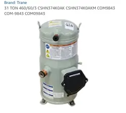 NEW - TRANE CSHN374K0BKM / COM09843 / SCROLL COMPRESSOR