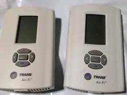 LOT OF 2 TRANE AIR-FI SENSOR WCS-SD  X13790955010 WIRELESS HVAC ADDRESSABLE BUY