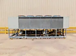 MO-6027, TRANE 110 TON AIR COOLED CHILLER. RTAA 1104 YT01 A3LO GNBF. 460 V.