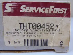 TEMPERATURE CONTROL THERMOSTAT