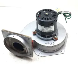 FASCO 7021-8428 DRAFT INDUCER MOTOR ASSEMBLY 115V TRANE 21D330673 USED #MR589