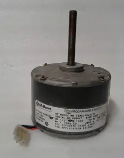 GE 5SME39HL0300 ECM PROGRAMMABLE MOTOR FITS TRANE MOTO9232 - USED