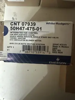 TRANE 50H47-475-01 FURNACE CONTROL BOARD D346306P01 CNT07939 NEW SEALED OEM