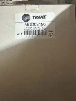 TRANE MOD03196- GENUINE OEM REPLACEMENT PART