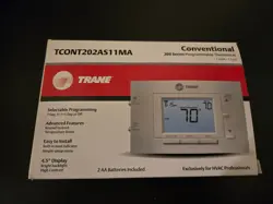 TRANE TCONT202AS11MA PROGRAMMABLE THERMOSTAT - NEW