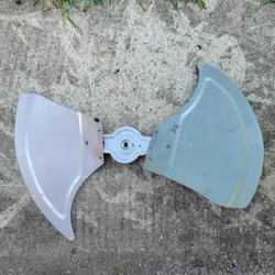 TRANE D154248P25 FAN ASSEMBLY 2 BLADE 26 INCHES 27 PITCH CCW