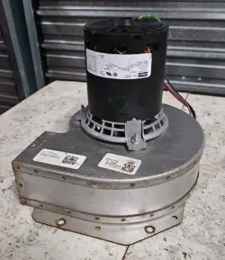 FAN04216 TRANE FASCO 1/15TH HP 208-230V INDUCER ASSEMBLY - CLEAN & WORKS GREAT!