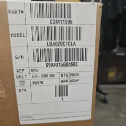 LBA020C1CLA; 1.75 TON