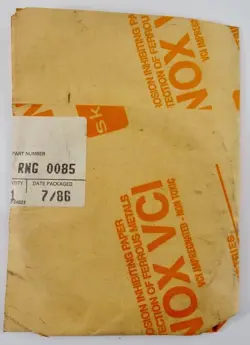 VINTAGE TRANE, RNG0085,  RING, NEW OLD STOCK, IN ORIGINAL PACKAGING.