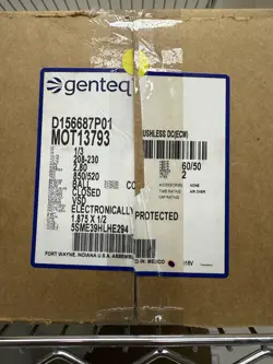 FITS TRANE SSME39HLHE294, MOT13793, D156687P01, MOTOR, 208/230V, 1/3HP, 1 PHASE