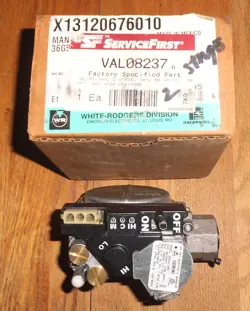 TRANE/AMERICAN STANDARD VAL08237, 2-STAGE GAS VALVE, NEW