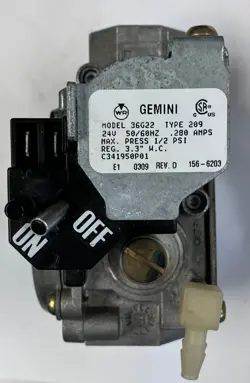 WHITE RODGERS 36G22 TYPE 209 GAS VALVE TRANE AMERICAN STD C341950P01 SHIPPED!