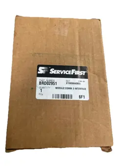 SERVICE FIRST TRANE TRACER BRD02951 / COMM 3 OPEN X13650843050