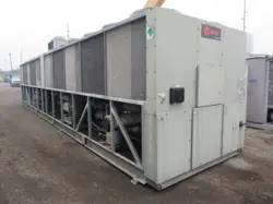 400 TON TRANE AIR COOLED CHILLER RTAC400 R134A 460 V LOW HRS TRANE CHILLER