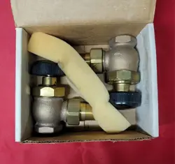 2X TRANE VAPOR RADIATION VALVES 1