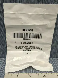 SERVICE FIRST FLAME SENSOR SEN02662 FOR NATURAL GAS & LP KANTHAL D MATERIAL