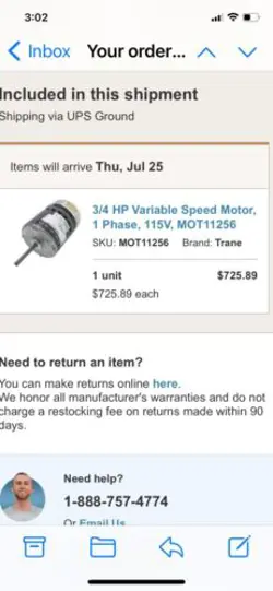 3/4HP VARIABLE SPEED