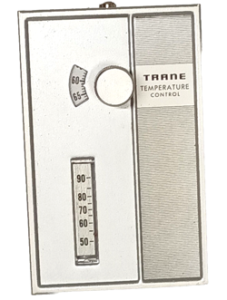 VINTAGE LINE VOLTAGE THERMOSTAT T26 TRANE PENN CONTROLS 120V 6A 240V HEAT & COOL