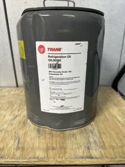 (5 GALLONS) TRANE REFRIGERATION OIL00380 ISO VISCOSITY GRADE 100 POLYOLESTER OIL