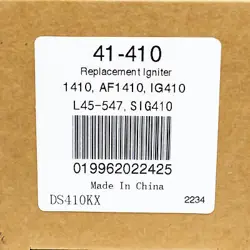 IGNITOR REPLACEMENT FOR