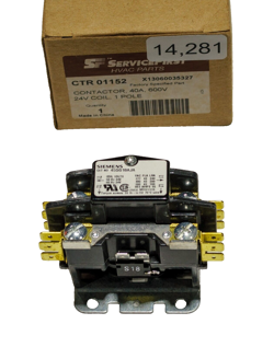 SERVICE FIRST TRANE CTR01152 45GG0AJA DEFINITE PURPOSE CONTACTOR